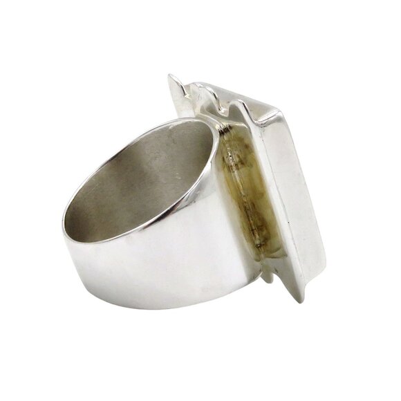 Jay King DTR Sterling Silver Mine Finds Desert Rose Sunstone Ring Size 6.75 - Picture 9 of 11